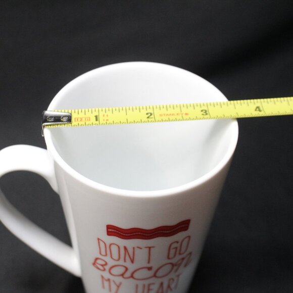 Don't Go Bacon My Heart Coffee Tea Tall Novelty Mug - Picture 9 of 11